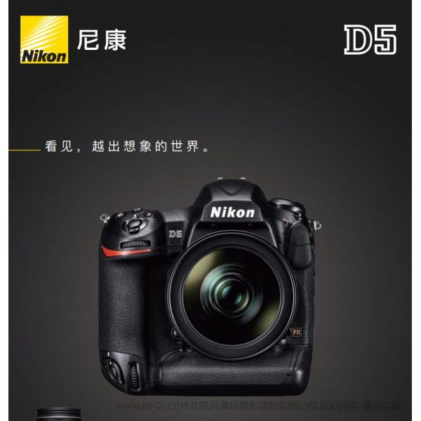 Nikon D5尼康宣传彩页Nikon D5 海报 宣传册Nikon D5 经销商宣传画册 Nikon D5展会宣传图 