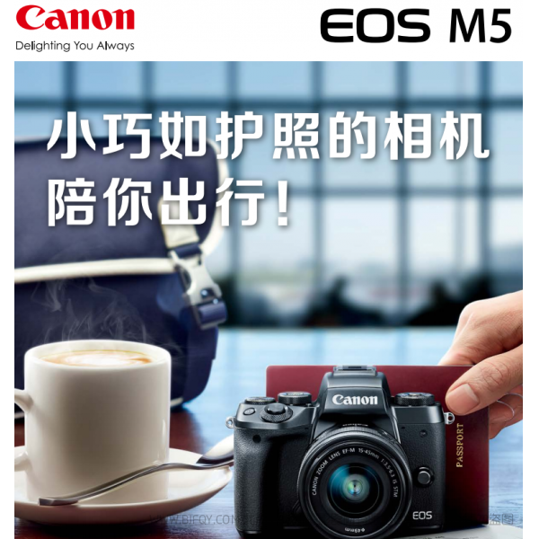 佳能 EOSM5 宣传彩页 折页 经销商手册 海报  下载 使用手册 pdf 免费 操作指南 如何使用 快速上手 