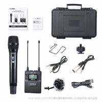 科唛CVM-WM300(B/D) UHF全金属一拖二无线麦克风（可充电锂电池版）