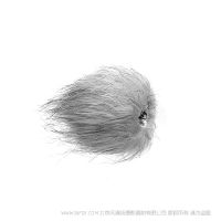 博雅 BOYA BY-B01 无线麦克风、无线话筒防风毛套