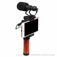 comica 科唛CVM-VM10II迷你型心型指向电容式麦克风（微单、手机、相机、DJI OSMO通用） 