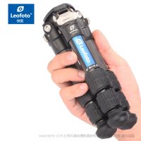 徕图/Leofoto LS-223C+LH-25R便携无中轴迷你碳纤维3节三脚架