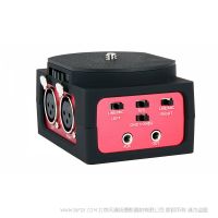 枫笛 Saramonic SR-AX101 摄像机 单反相机麦克风采访话筒混音器 调音台 单声道转为双声道 