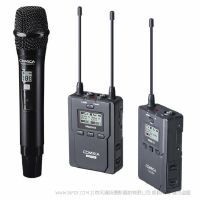 科唛 Comica CVM-WM200B  UTX 一拖二（手持麦克风）+TX（发射器）+RX（接收器） UHF全金属 一拖二 无线麦克风