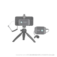 科唛 Comica CVM-WS50(C)  创意型手机专用无线麦克风  手机 单反 领夹 无线麦克风 直播 录音话筒 