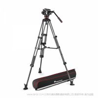 曼富图 Manfrotto MVK504XTWINMC 504X液压摄像云台和双管碳纤维摄像三脚架套装(中置伸展器)