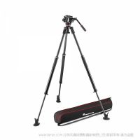 曼富图 Manfrotto MVK504XSNGFC 504X液压摄像云台和635快开单管碳纤维摄像三脚架套装