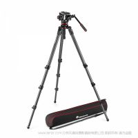 曼富图 Manfrotto MVK504XCTALL 504X液压摄像云台和536单管碳纤维摄像三脚架套装