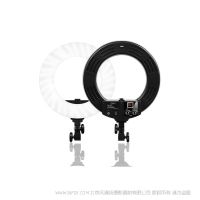 GVM Great Video Maker 环形灯LED辅助美颜灯 补光 直播 主播 摄影灯 高清 瘦脸 室内打光灯 液晶屏14寸36W 18寸55W 高亮度 遥控拍照