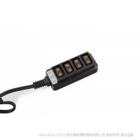 影宸 Rolux RL-FB2 B型口转换线 一拖四电源线 D-TAP转1分4分配器