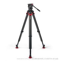 Sachtler®（萨科勒）S2072S-FT System aktiv10 flowtech100 液压云台 100碗口 三脚架 套装 （不含伸展器）