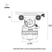 Sachtler®（萨科勒） Video75Plus EFP 液压云台150mm/85KG 演播室拍摄