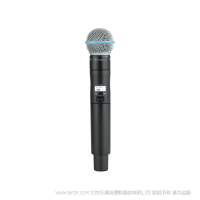 Shure 舒尔 ULXD2/B58 Beta58A话筒配ULXD2手持式发射机 ULX-D数字无线系统之BETA58A手持式无线发射机。
