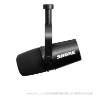 Shure 舒尔 突破限制，非凡录音。 MV7 主播话筒 黑色 银色