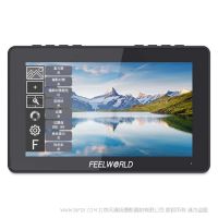 FEELWORLD  富威德 F5 Pro V2 5.5" 触摸单反微单4K监视器 3D LUT 监看 HDMI输入/输出 IPS全高清1920x1080