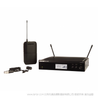 Shure 舒尔 BLX14R/W85 带有WL185 领夹式话筒的无线机架演示器系统 无线腰包麦克风话筒机架式 一拖一