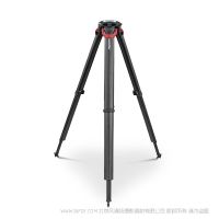 萨科勒 Sachtler® 5584 flowtech100 不含延伸器 Tripod with rubber feet  包含橡胶脚的碳纤维三脚架