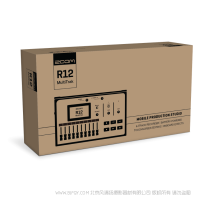 ZOOM R12 MultiTrak 多轨录音机 音乐制作台  随时随地制作音乐的自由 便携式和电池供电