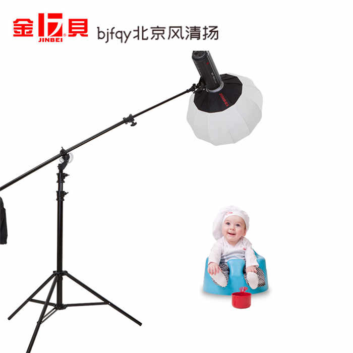金贝EF200LED摄影灯单灯套装补光灯影室灯人像灯儿童太阳灯