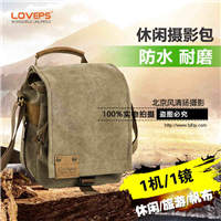 乐步 尼康 佳能80D 70D单反相机包6D 5D3单肩摄影包专业防水户外