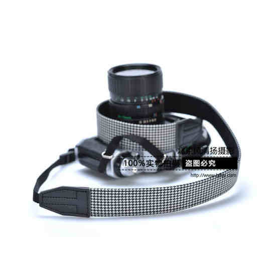 爱尔玛相机背带 便携相机背带 复古 075853 适用于单反微单相机