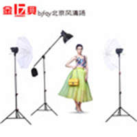 金贝EF60LED摄影灯三灯套装直播视频灯补光灯影室灯摄影器材