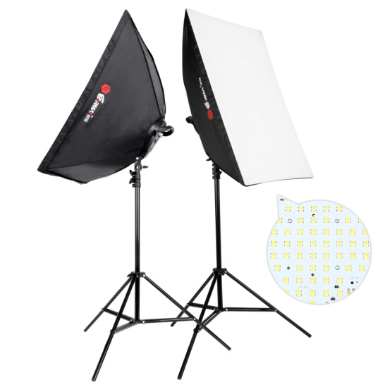 锐玛（EIRMAI）YD601 led摄影补光灯 人像直播补光摄影灯拍照器材静物道具 摄影棚柔光灯套装