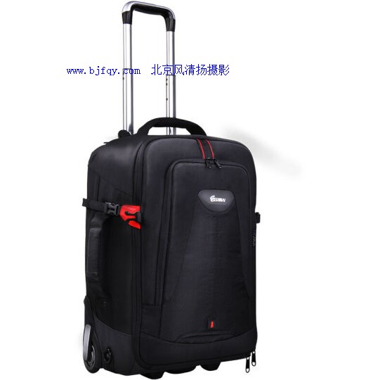 锐玛（EIRMAI）DA411T升级款 单反相机拉杆箱 防水防盗大容量 摄影相机包拉杆旅行箱 黑色