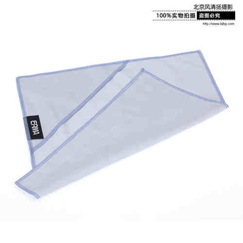 爱尔玛（ERMA)超极细纤维FSY带角包布（M)灰 镜头包布 镜头袋