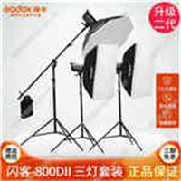 神牛闪客DII 800w 专业摄影灯影室灯闪光灯 婚纱家具摄影棚套装