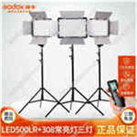 神牛led补光灯 婚礼直播灯光视频录像摄影拍摄灯常亮灯500+308ii