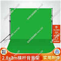 神牛 2.8*3米专业横杆背景架 摄影背景布架 背景纸架 1-3米宽伸缩