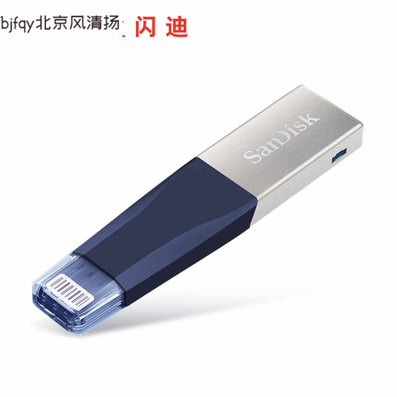 SanDisk闪迪苹果手机U盘256G闪存盘 iphone/ipad外接扩容器usb3.0