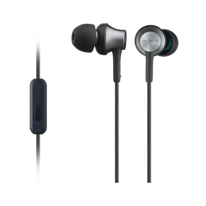 索尼 Sony MDR-EX650AP 索尼经典动圈通话耳机 黑
