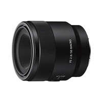 索尼 Sony FE 50mm F2.8微距 全画幅标准微距镜头 (SEL50M28) E卡口 全画幅镜头
