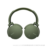 索尼 Sony MDR-XB950N1 无线降噪立体声耳机 绿 黑色