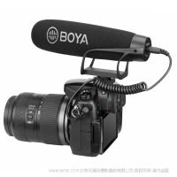 博雅 BY-BM2021 轻量级机顶麦克风  BOYA 单反相机 采访话筒 
