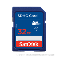 闪迪 SDSDB-032G-Z35 SD存储卡 32GB 单反相机内存卡储存卡SD卡闪存卡 