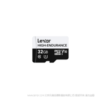 雷克沙 LSDM10-32GABCNHE Lexar® High-Endurance microSDHC/microSDXC™ UHS-I 存储卡 32G  读100MB/s 写30MB/s
