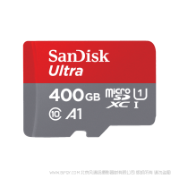 SanDisk闪迪 SDSQUAR-400G-ZN6MA 400g内存卡 高速手机储存卡通用micro sd卡tf卡存储卡