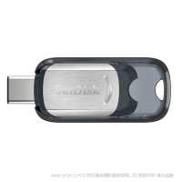 闪迪 SDCZ450-128G-Z46 高速USB3.1 Type-C CZ450 128G C形单接口薄型电脑手机U盘