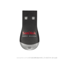 闪迪 SDDR-121-G35 读者与媒体 MobileMate USB 读卡器 SanDisk 产品 TF读卡器 USB2.0 微小读卡器 