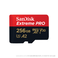 SanDisk闪迪  SDSQXCZ-256G-ZN6MA 256g 无人机TF卡手机内存卡micro sd卡 A2相机卡存储