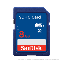 闪迪 SDSDB-008G-Z35  SDHC/SDXC 存储卡 C4 内存 闪存数码相机 测试卡