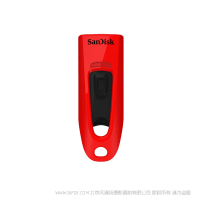 闪迪 SDCZ48-064G-Z35R  红色 （SanDisk）至尊高速（CZ48） 64GB USB3.0 U盘 读100MB/s 写