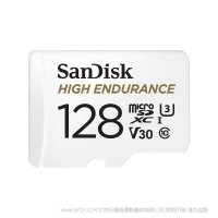 闪迪®  SDSQQNR-128G-ZN6IA 高耐用 microSD™  128GB 存储卡 SanDisk 产品 TF卡 内存 闪存 