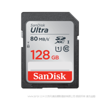 闪迪 SDSDUNC-128G-GN6IN 128GB 80MB 速度 class10 至尊高速SDHC/SDXC 存储卡 SanDisk 产品 
