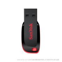Sandisk闪迪 SDCZ50-128G-Z35 酷刃USB闪存盘 CZ50 128GB 便携迷你U盘优盘 