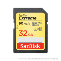 闪迪 SDSDXVE-032G-GNCIN 至尊极速™ SD UHS-I 存储卡 SanDisk 产品