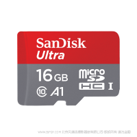 SanDisk闪迪 SDSQUAR-016G-ZN6MA 16G内存卡高速存储micro sd卡手机内存卡TF卡闪存卡
